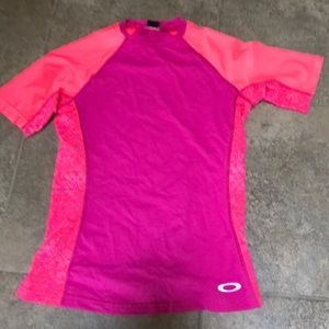 Rash guard by Oakley.